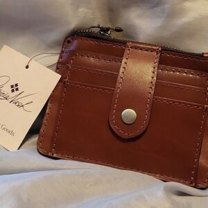 Patricia Nash cassis id case Heritage Tan BNWT